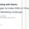Strategies for Indian SMEs to Thrive in a Digital Marketing Landscape Dominated by Corporations by ketan shinde brand canvas